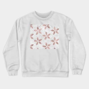 Floral Livorno marble Crewneck Sweatshirt